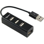 USB HUB SBOX H-204 4XUSB CRNI